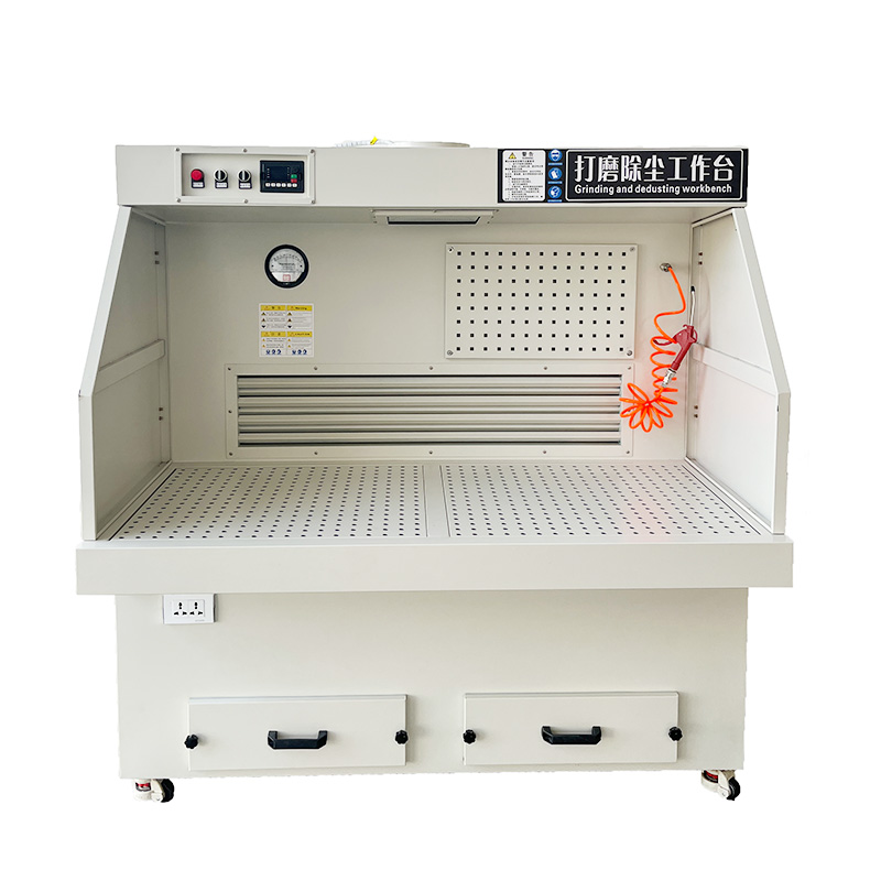 Vertical polishing and grinding dust collection table [Variable frequency model]