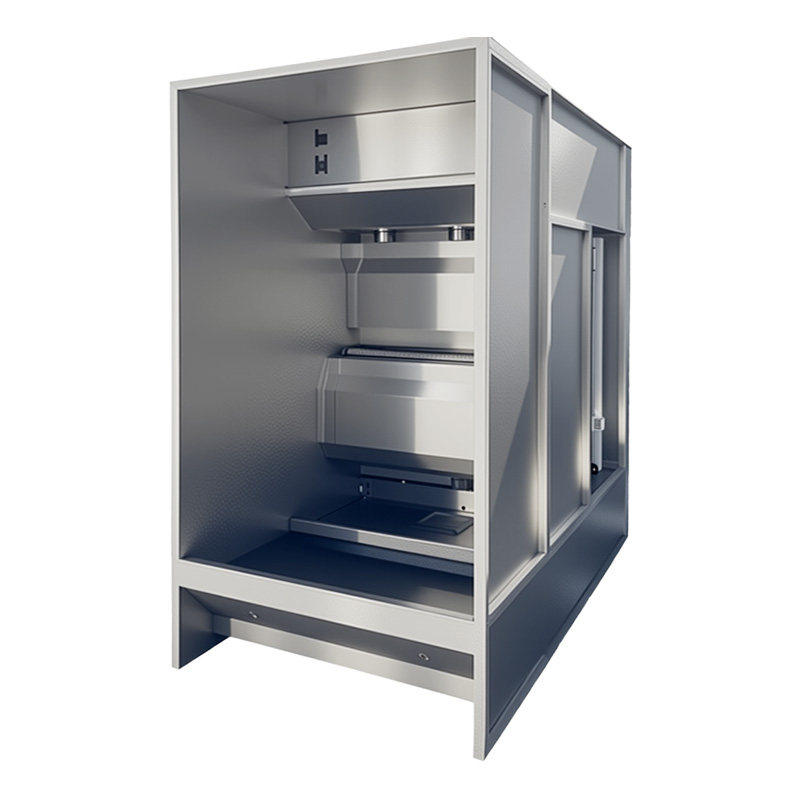 Water swirl purification cabinet
